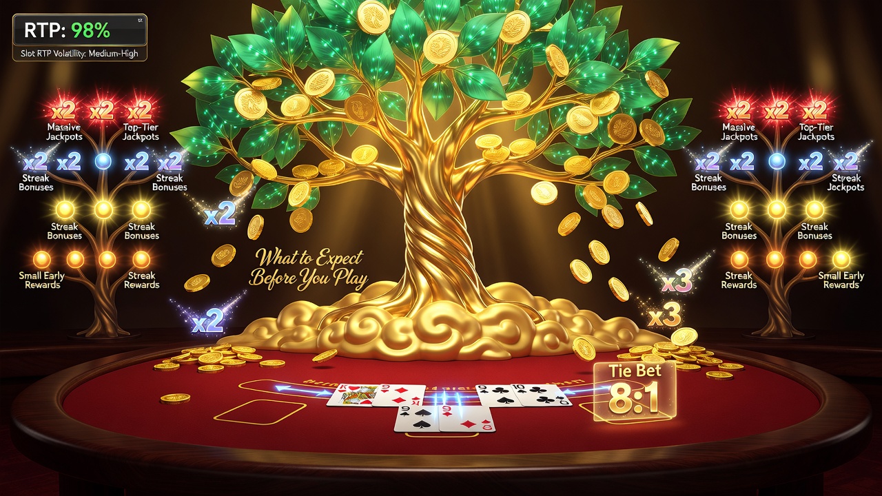 Prosperity Tree Baccarat Payout: RTP, Volatility, and What to Expect Before You Play