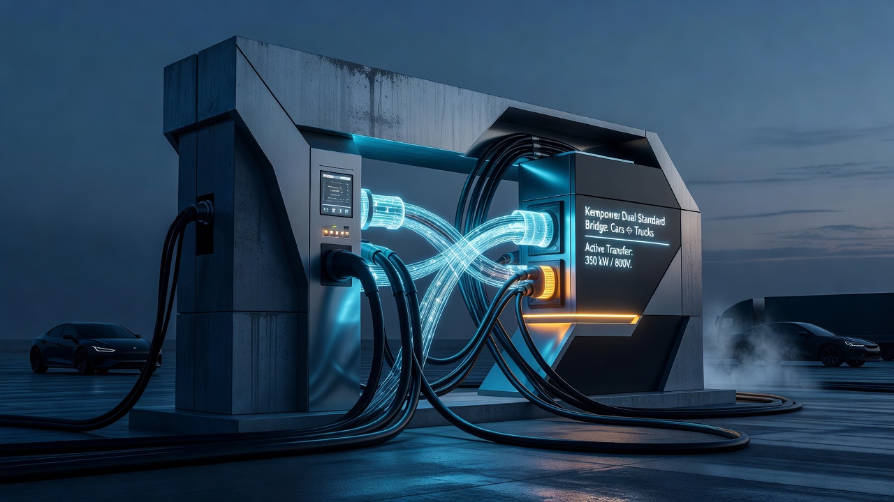 Kempower Charger Bridges Cars and Trucks With Dual Standards