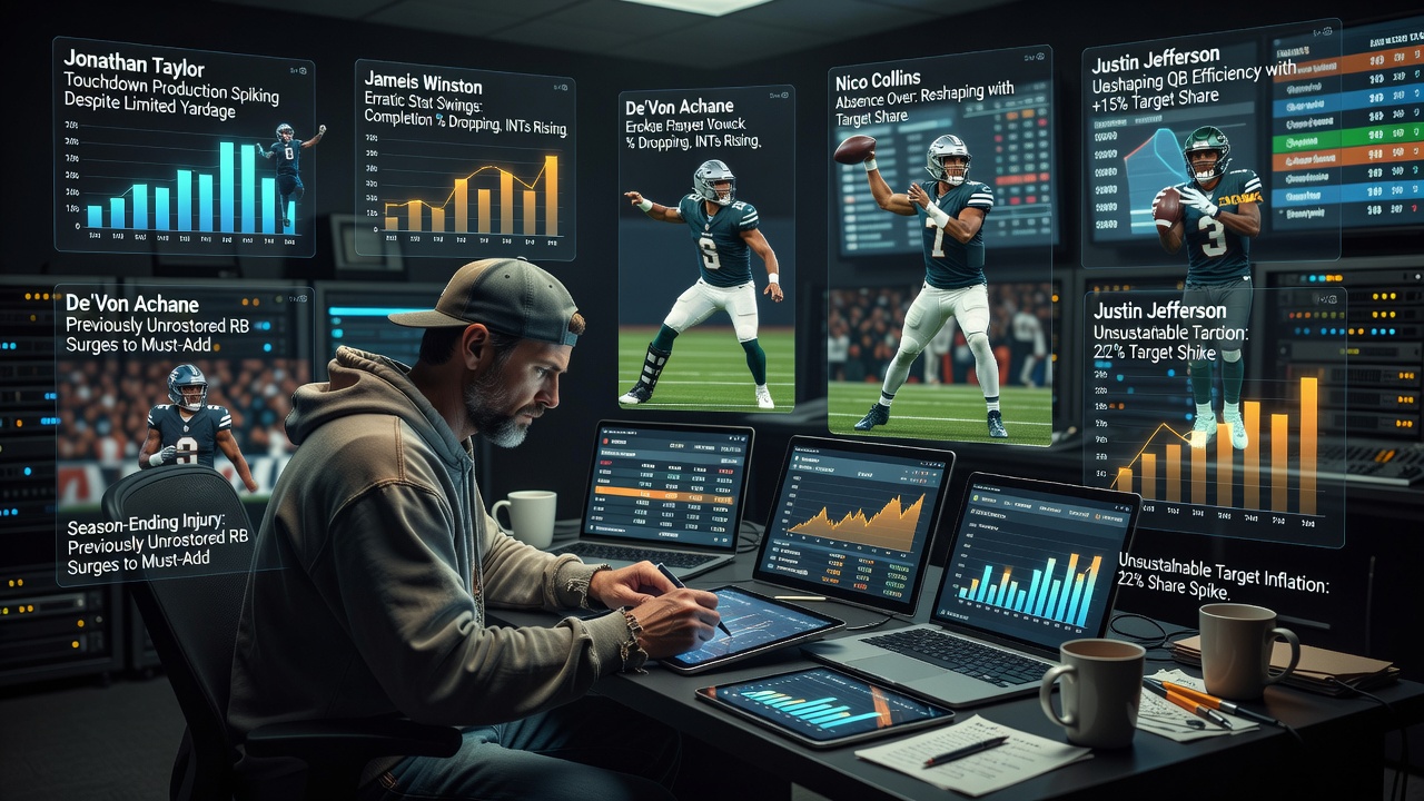 Four Weeks In, Fantasy Football Data Still Defies Easy Conclusions