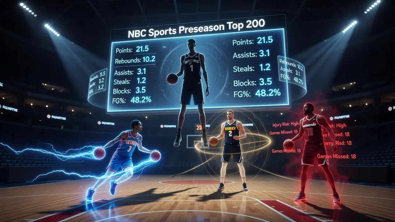 Fantasy Basketball's Top 200 Signals a Changing Hierarchy