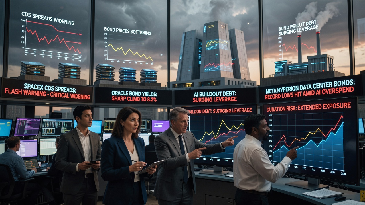 Debt Markets Flash Warning Signs Over AI Buildout Spending