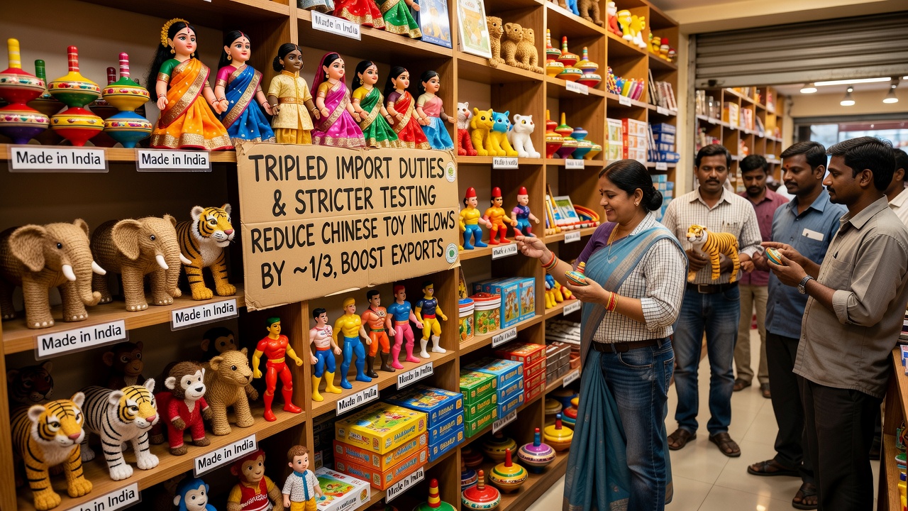 India's Toy Industry Tariff Success Exposes Wider China Trade Gap