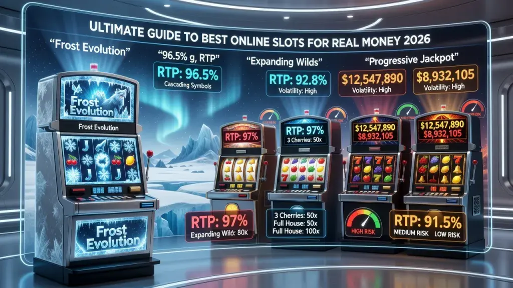Best Online Slots for Real Money: Popular Slots With High RTPs Compared 2026