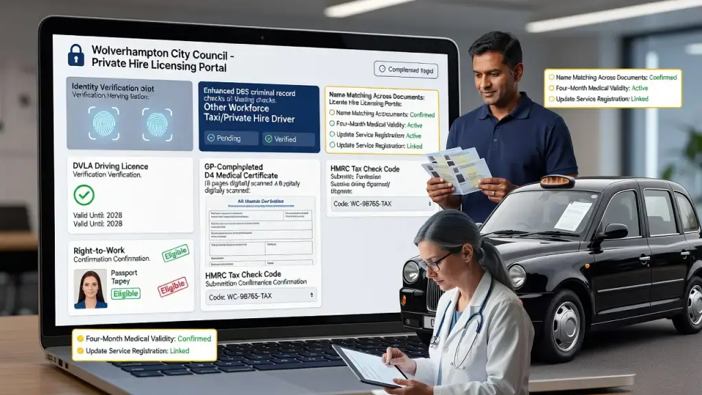 Wolverhampton Moves Private Hire Licensing Checks Fully Online