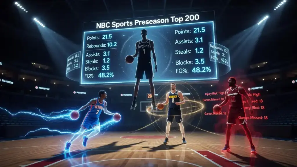 Fantasy Basketball's Top 200 Signals a Changing Hierarchy