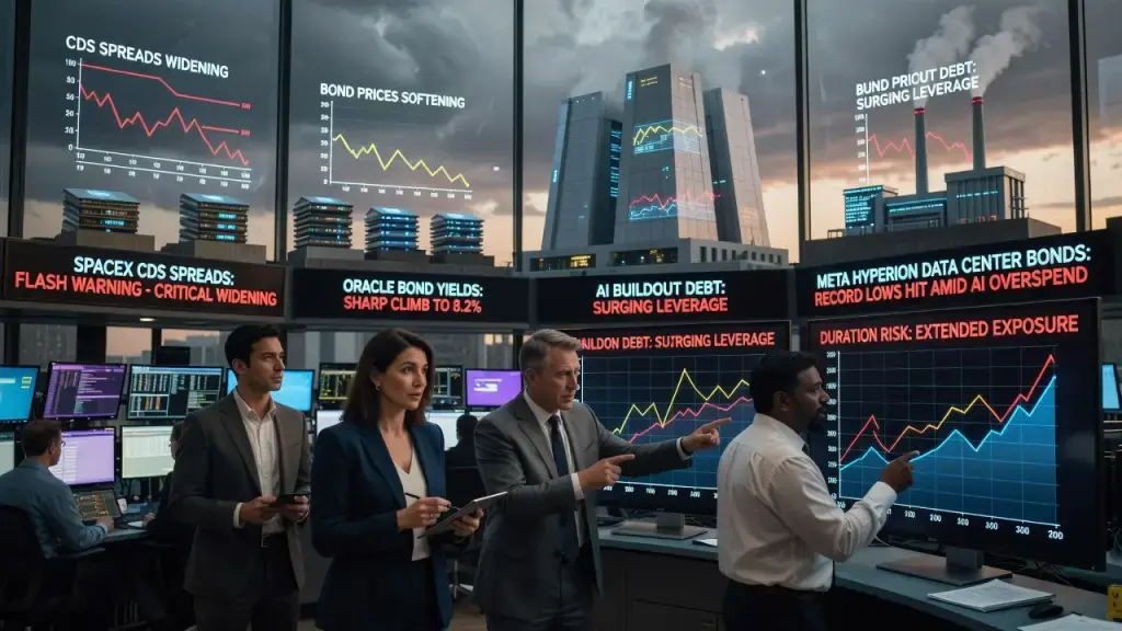 Debt Markets Flash Warning Signs Over AI Buildout Spending