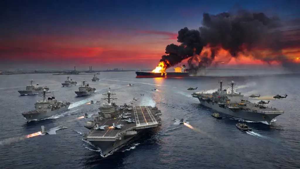 US Builds Three-Carrier Naval Presence as Iran Tensions Escalate